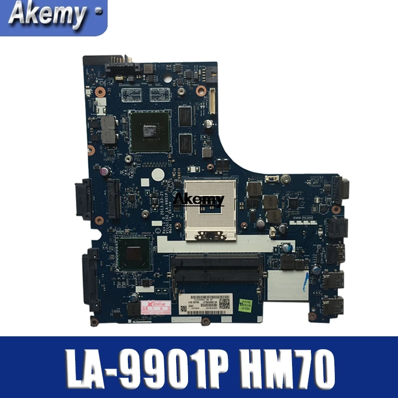 

Free Shipping For LA-9901P Lenovo G400S notebook motherboard HM70 supports full test