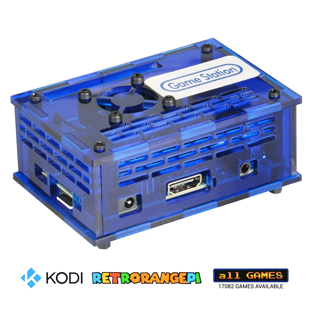 128GB RETRORANGEPI игровая станция KODI настольный мини ПК HDMI w/17000+ игры ретро пирог система KODI аркадная полный комплект