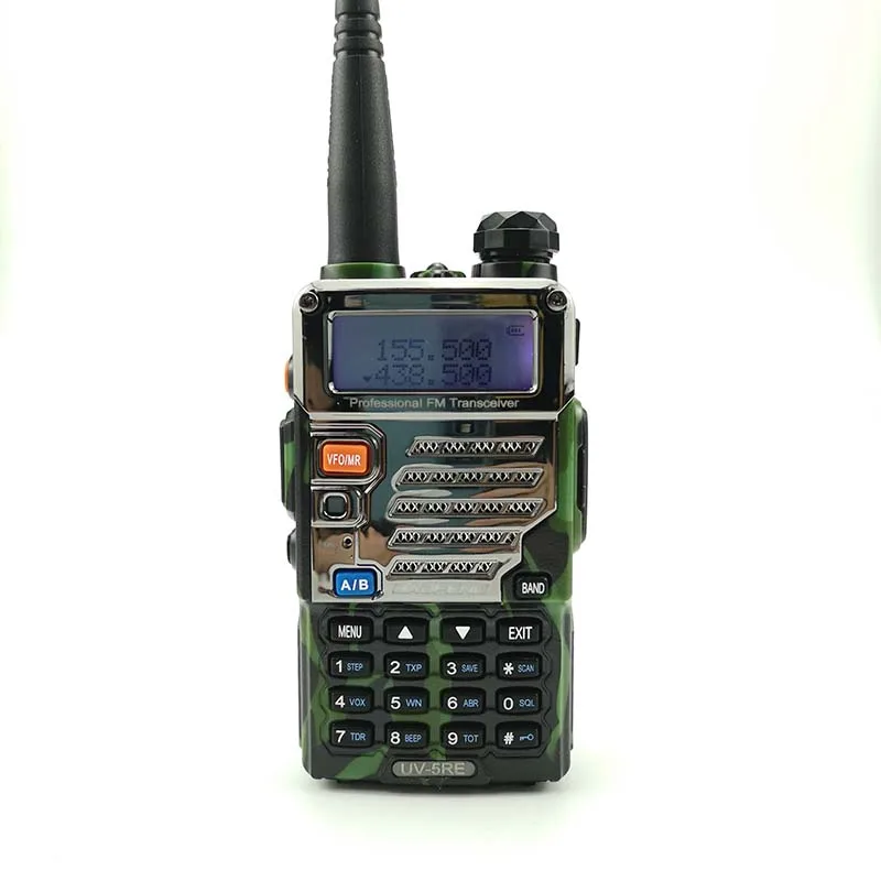 Camouflage Baofeng UV-5RE рация 5 Вт UHF& VHF SMA-FProfessional CB радио HF трансивер Baofeng UV5RE UV 5R UV5 - Цвет: Camouflage