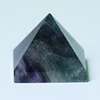 Brand new 100% Natural Crystal Pyramid Fluorite Quartz Healing Stone Chakra Reiki Crystal Point Home Decoration Crafts Gem 1PC ► Photo 3/6