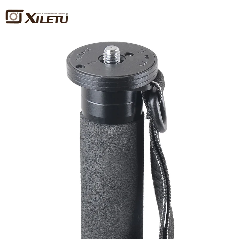 Xiletu ML-325C штатив из углеродного волокна монопод и ножной гвоздь профессиональный стабильный полюс для Canon Eos Nikon DSLR камеры