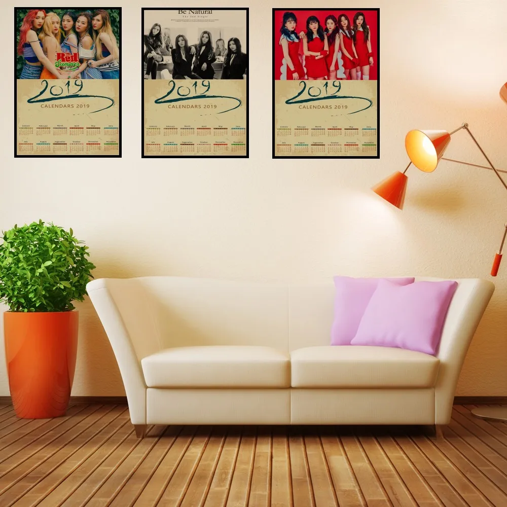

The Perfect Red Velvet Bad Boy poster / Red Velvet Posters K-Pop kraft 2019 Calendar posters Upgrade to 2020 Calendar Poster