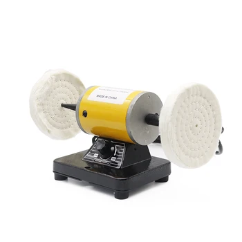 

220V 350W Polishing machine for DIY Woodworking jadeJewelry Dental Bench Lathe Machine Motor Grinding machine