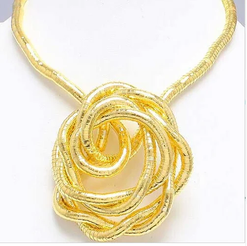 NEW Hurry! Wear You Like Wear Twisted Necklace 900mm Length Bendable Snake Chain Flexible Twist Jewelry Necklaces - Окраска металла: 5x900mm 1140pieces