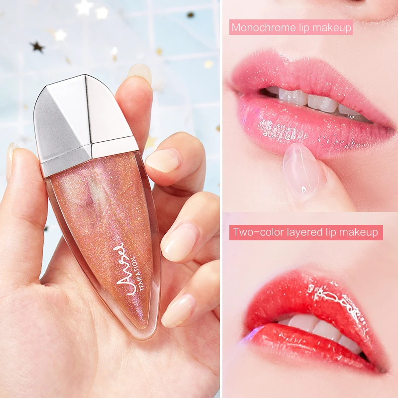 

Lips Makeup Lipstick Lip Gloss Long Lasting Starry Sky Quicksand Discoloration Moisture Cosmetic Waterproof Lip Glaze TSLM1