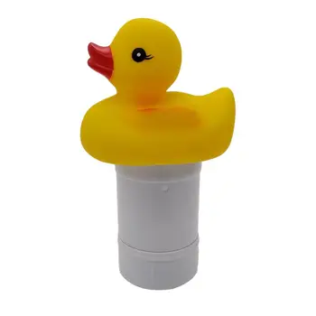 

swimming pool Applicator Large Capacity Pool Chemical Dispenser Duck Design Durable Strong Floating Dispenser for Swimming Pools
