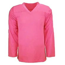 Розовый тренировочный хоккейный свитер, доступны различные цвета, взрослые Размеры, детские размеры, размер вратарь