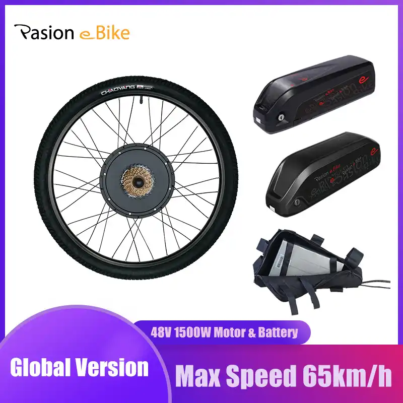 electric bike wheel with battery