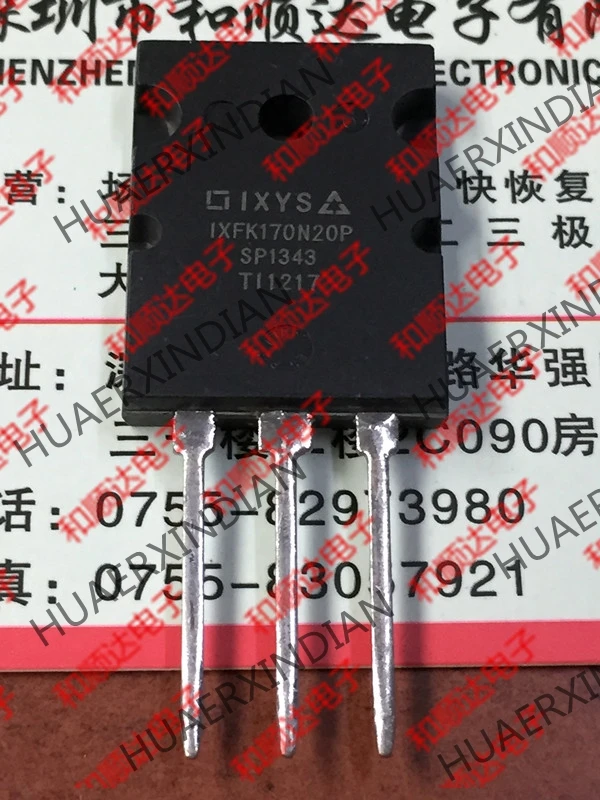 

1Pieces New original IXFK170N20P TO-264 200V 170A In stock Quality assurance