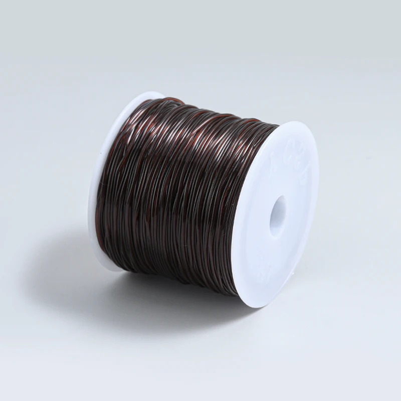 0.5-1.2mm Plastic Crystal DIY Beading Stretch Cords Elastic Line Jewelry Making Supply Wire String jeweler Transparent/Brown/Red 2