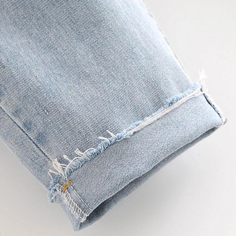 GOPLUS осень рваные джинсы женские с высокой талией брюки женские осень mom jeans C7869