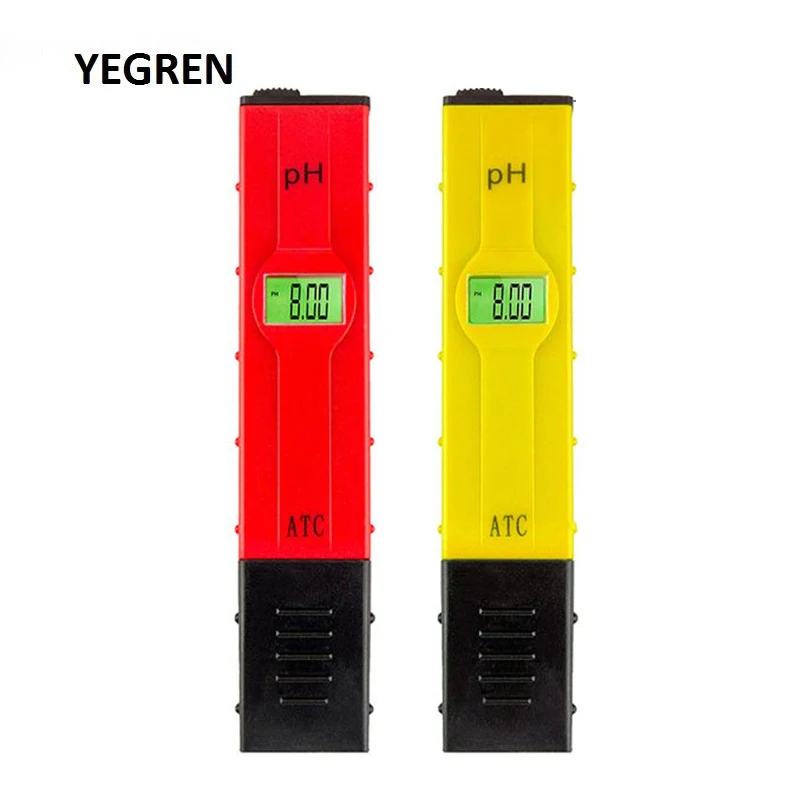 

0-14.00 pH Digital PH Meter ATC Water Quality Measuring Pen with Backlight Aquarium Water PH Tester Water Analyzer