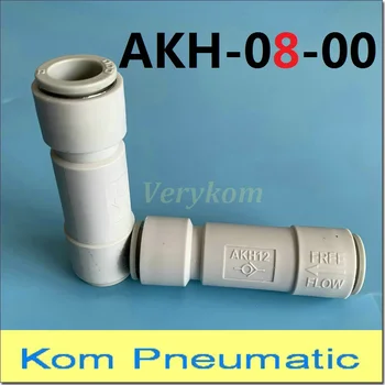 

Wholesale 20pcs/lot Pneumatic Air Check Valve One-way Valves Non-return One Way SMC Type AKH08-00 Connect For 8MM Tube AKH-08-00
