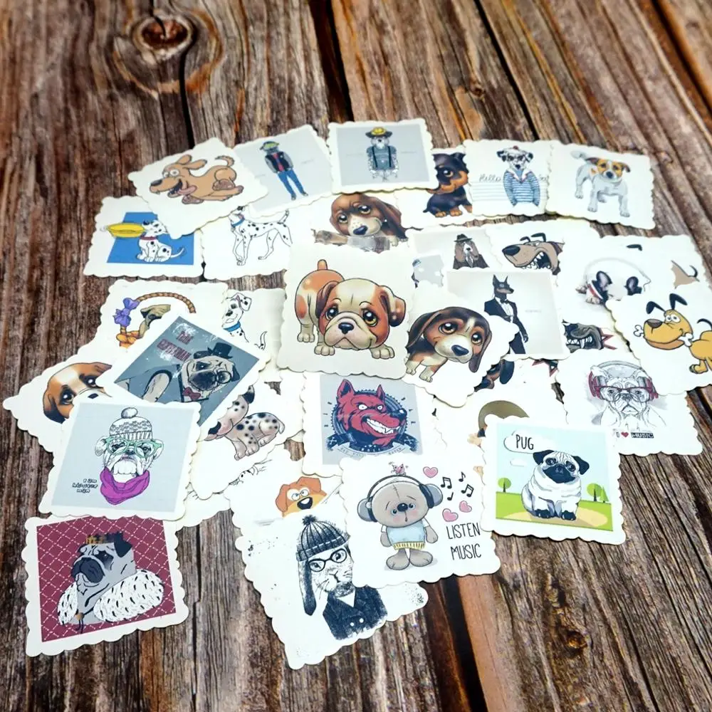 42 шт. наклейки в виде животных | Игрушки и хобби