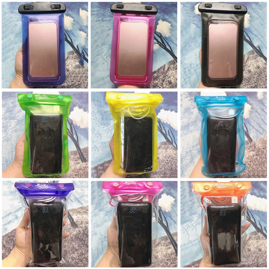 

Sainteve Universal Waterproof Phone Case Water Proof Mobile Phone Pouch Cover Bag For Iphone 11 Pro Xs Max Samsung S9 6s 7 Plus