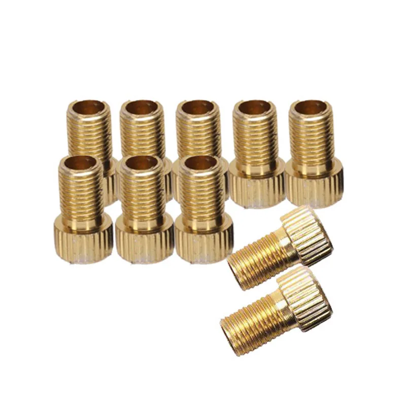 

10Pcs Presta To Schrader Valve Adapter Converter Alloy Bicycle Bike Tire Tube
