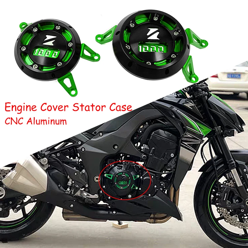 Motorcycle Engine Stator Cover Protector Guard For Kawasaki Z1000/SX Z900 Z800 