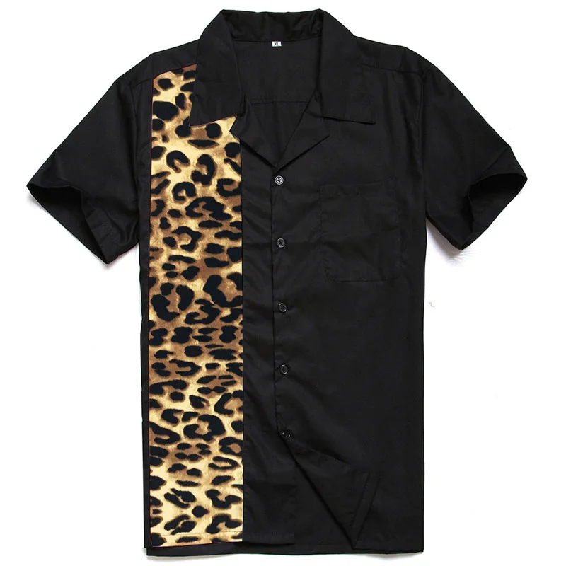 leopard shirt men