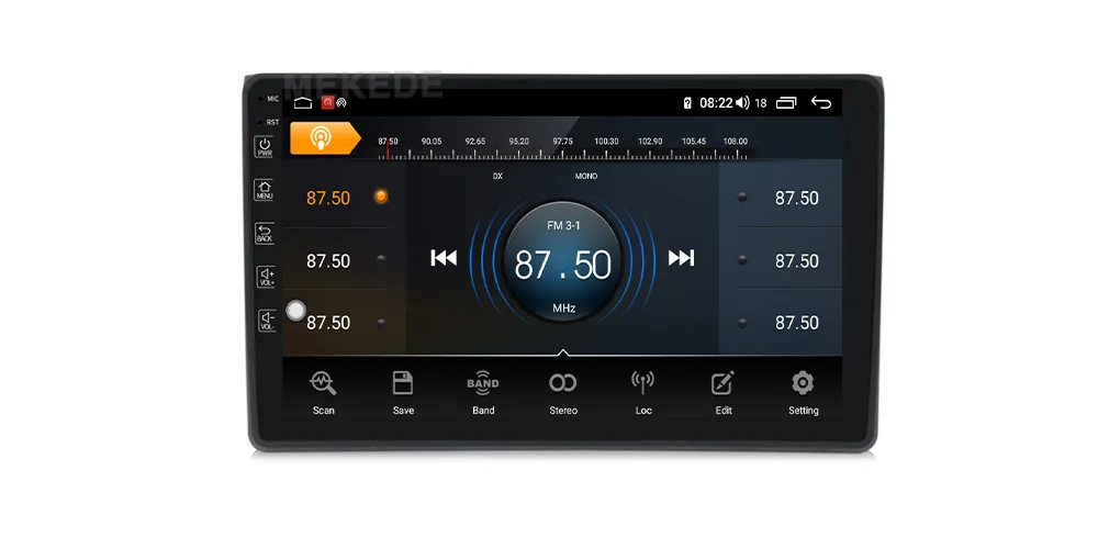 MEKEDE HD 1280x720 4G LTE автомобильный мультимедийный плеер навигация gps радио для Audi A4 B6 B7 S4 carplay wifi bluetooth FM