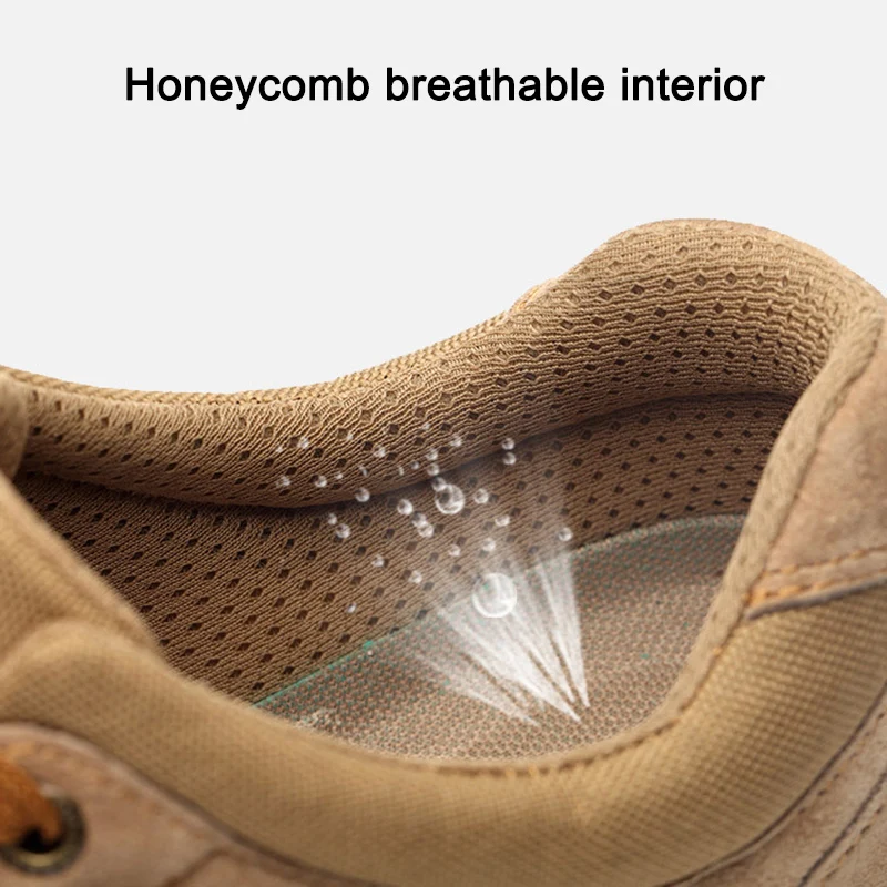 

2019 Men's Breathable And Lightweight Shoes Wear-Resistant Anti-Smashing Anti-Piercing Protective Shoes BS88