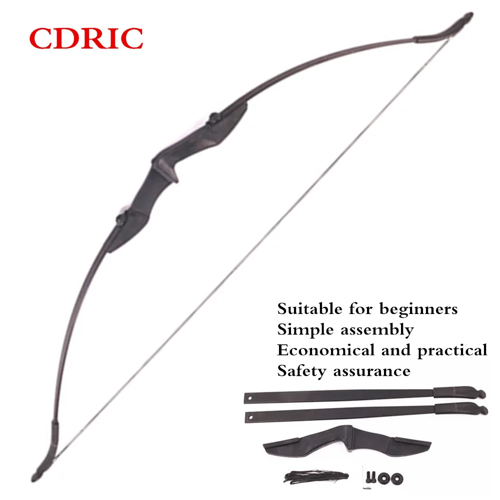 Tiro com Arco com Seta Resto para as Mãos Esquerda e Direita ao ar Poderoso Arco Recurvo Profissional Dupla Livre Caça Tiro 30-50ibs 6 Arco e flecha
