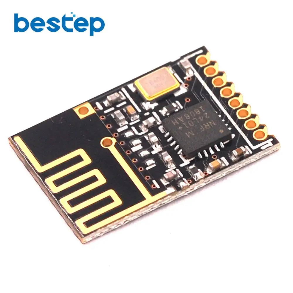 Mini Nrf24l01 + 2.4ghz 1.27mm Rf Wireless Module Mini Version Power ...