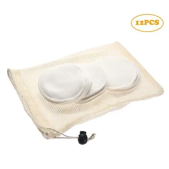 

Round Bamboo Charcoal Cleansing Cotton Pad Mild No Stimulation Makeup Remover Pad Makeup Removerfafa