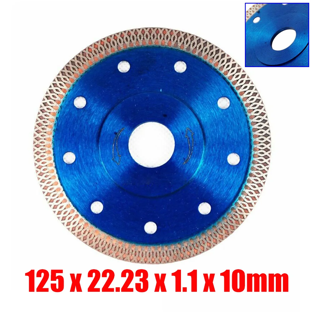 

Blue Turbo Diamond Circular Discs Saw Blades Cutter For Angle Grinder Tile Glass Stone Porcelain Marble Tile Ceramic Wave Style