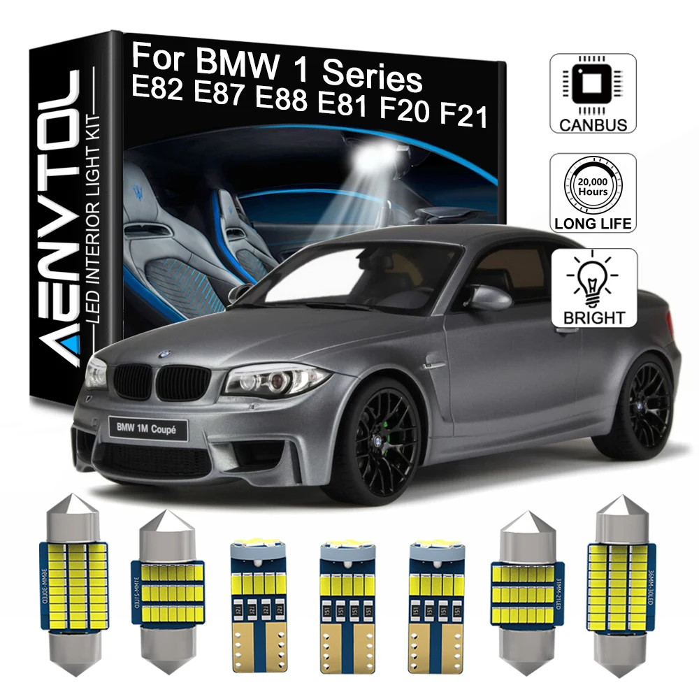 Аксессуары AENVTOL Canbus светильник ка для салона BMW 1 серии E82 E87 E88 E81 F20 F21 118i 120i 125i 130i 135i