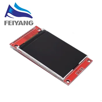 

10pcs 2.4" 2.4 inch 240x320 SPI TFT LCD Serial Port Module 5V/3.3V PCB Adapter Micro SD Card ILI9341 LCD Display White LED