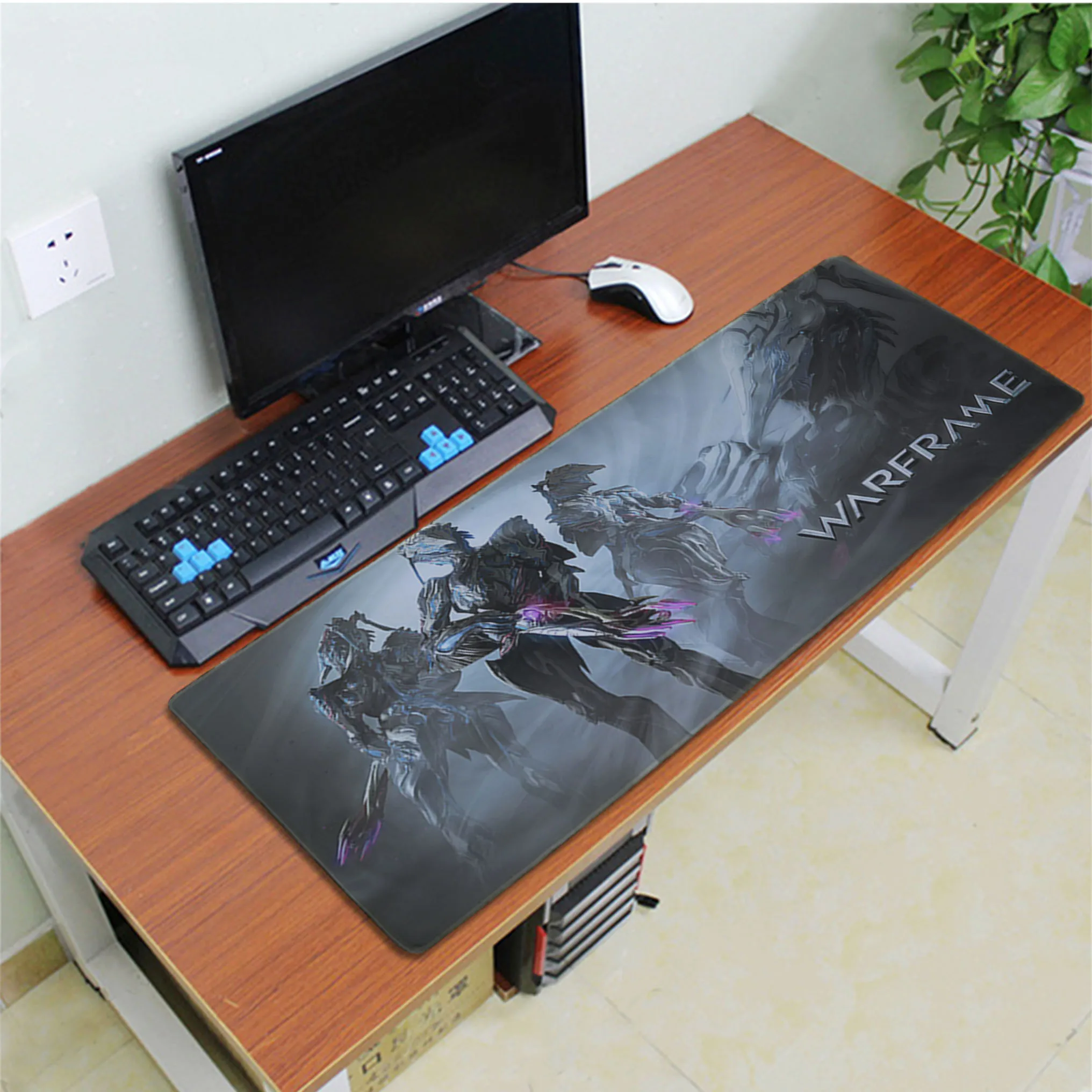 Babaite Забавный warframe hero прочный резиновый коврик для мыши прокладка резиновая PC Компьютерная игровая коврик для мыши
