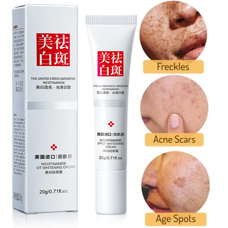 Skin Care Freckle Whitening Cream Remove Melasma Acne Melanin Spot