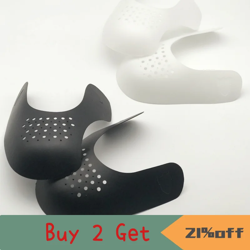 Zapato de escudo para zapatillas de deporte Anti pliegue del dedo del pie tapas de Camilla expansor Shaper apoyar el deporte Zapatos arrugado Protector Dropshipping. Exclusivo.