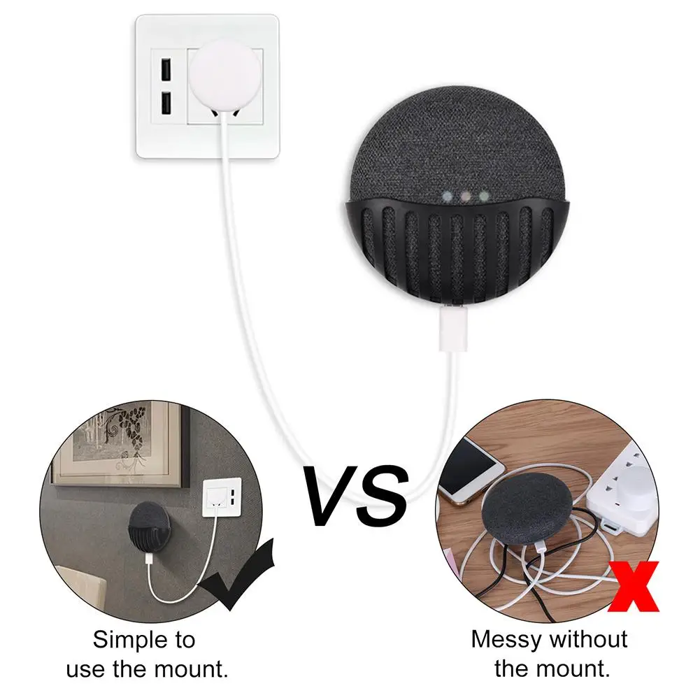 Практичный и удобный настенный кронштейн для мини-динамика Google Nest