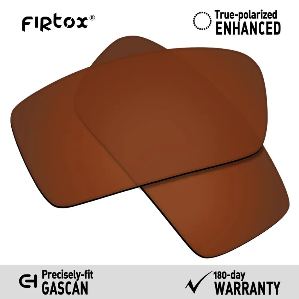 Brown-Polarized Firtox настоящие поляризованные Сменные рассеиватели UV400 для солнцезащитных очков-солнцезащитных очков типа «Оукли гаскан»(Только Совместимые линзы)-несколько цветов - Цвет линз: Brown-Polarized