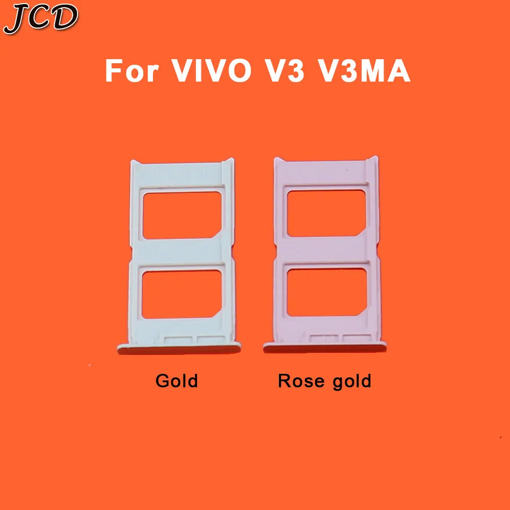 JCD лоток для сим-карты для Vivo V3 Max V3 V3M лоток для карт держатель Слот Замена считывателя часть