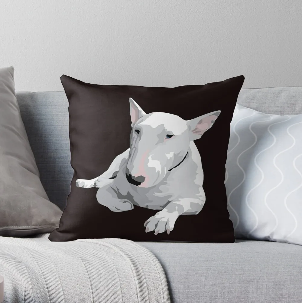 English Bull terrier Throw Pillow Pillowcase Cushion Cover Home Decorative Sofa 40x40cm 45x45cm | Дом и сад