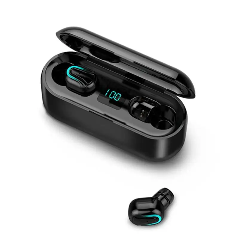 

Q32 TWS Bluetooth Earphones Stereo True Wireless Handsfree HD Stereo Earbuds Noise Cancelling Gaming Headset PK HBQ ear buds