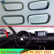 For Hodna VEZEL RV 2021 2022 Car Accessories ABS Chrome Inner Door Handle Cover Catch Bowl Trim Insert Bezel Frame Garnish