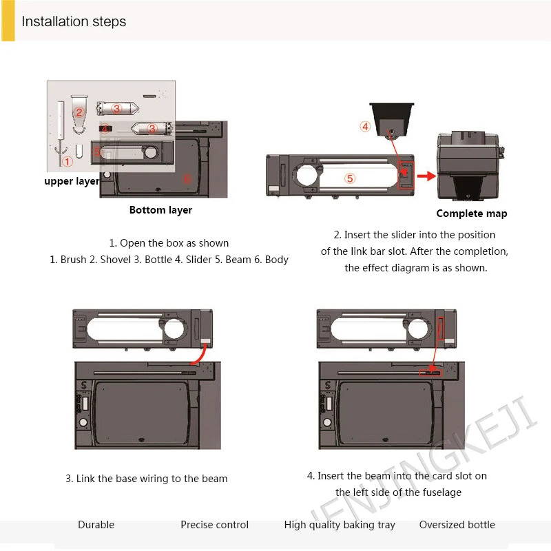 BS-3DY01 Food Printer 3D Pancake Printer Commercial Creative 3D Food Printing Pancake Machine Food Processing Machine