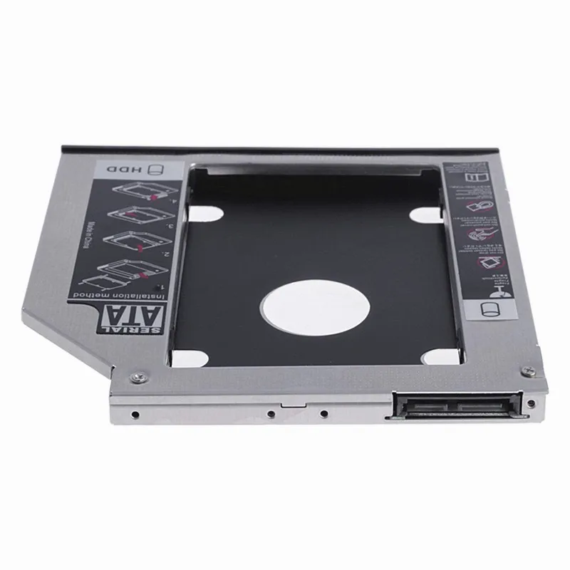 12,7 мм SSD HDD диск Caddy алюминиевый SATA 3,0 жесткий диск Корпус DVD адаптер 2,5 SSD 2 ТБ для ноутбука CD-ROM