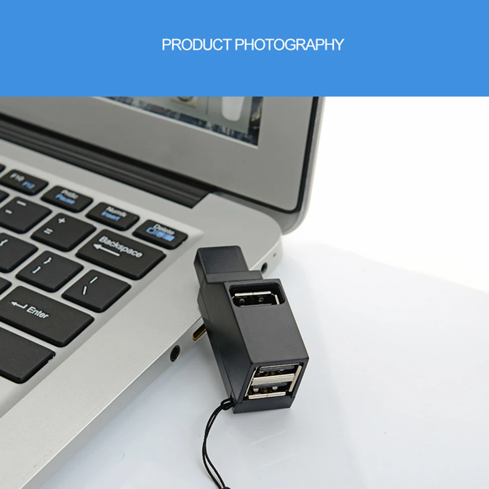 Мини 3 порта USB2.0/USB3.0 сплиттер концентратор высокоскоростной передачи данных сплиттер коробка адаптер для ПК ноутбук MacBook Pro Аксессуары
