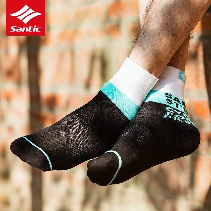 SANTIC MTB Road Bike Professional Cycling Socks Breathable Outdoor Sport Socks 