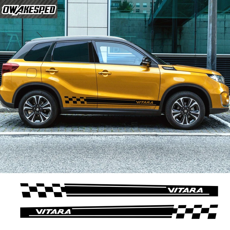 両面ドアステッカー 車用 チューニング カーアクセサリー Suv用 2個 車のステッカー Aliexpress