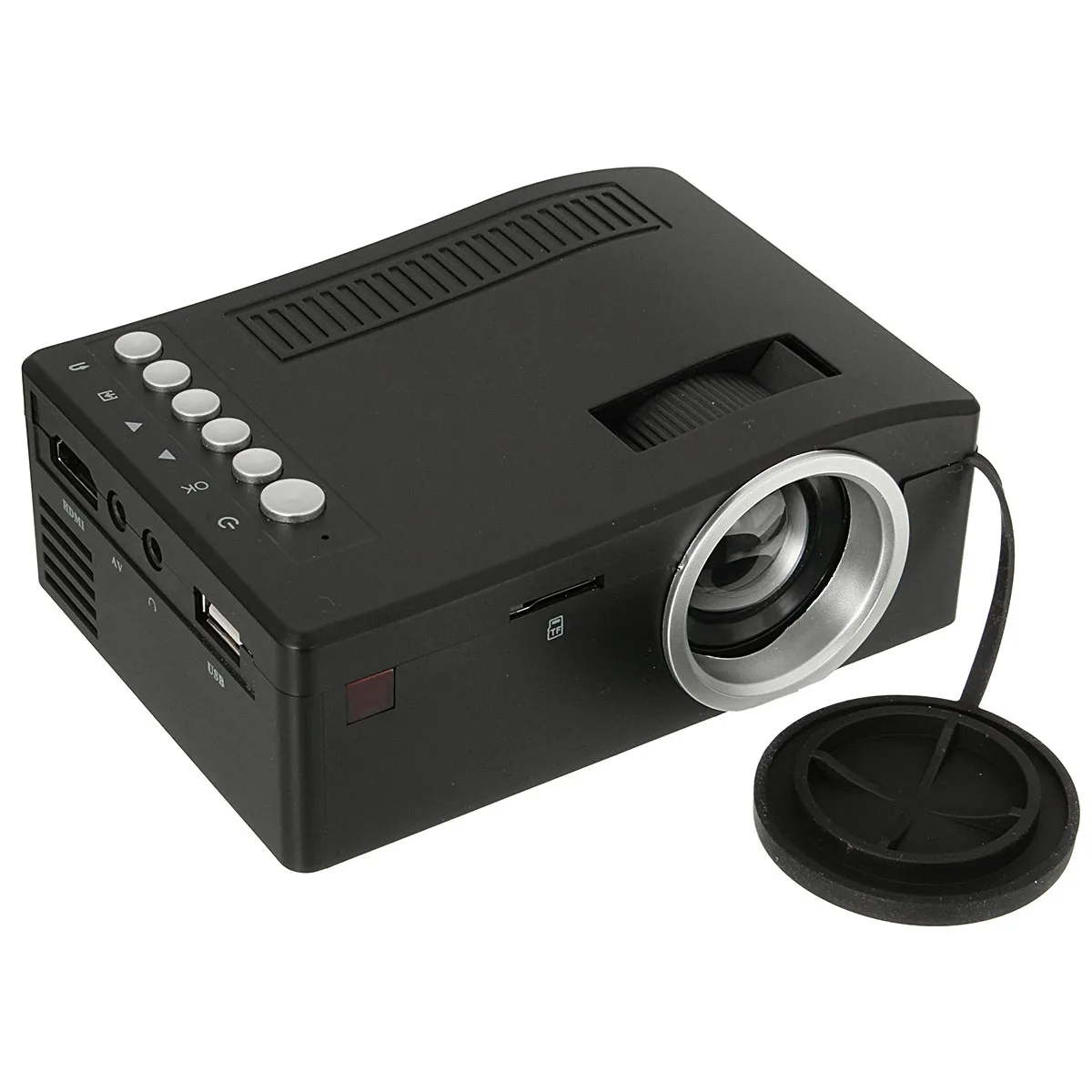 

Video Projector Full HD 1080P Home Theater LED Mini Multimedia Projector Cinema USB TV Beamer Media-Player