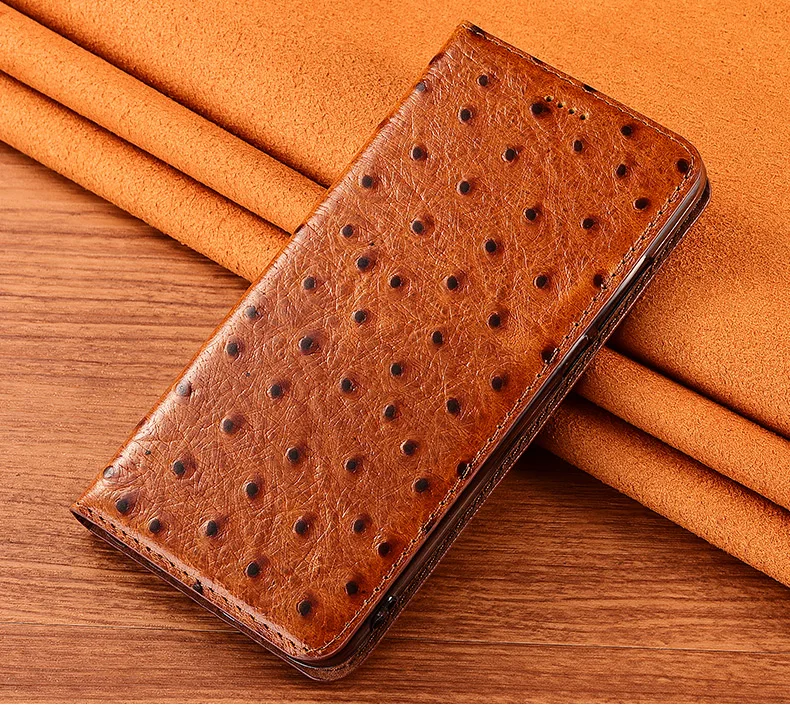 Чехол для Xiaomi mi 9 mi 9 9S Se Lite Pro Ostrich style из натуральной коровьей кожи флип-бумажник чехол для телефона Чехлы для Xiao mi 9 Lite Pro