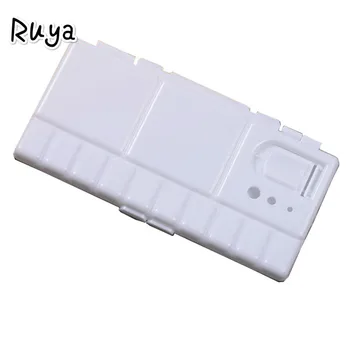 

Creative Art Palette Plastic New Small Watercolor renovate cover Pigment Box Painting Tools Artistic Supplies acuarela paleta