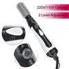 Multifunctional Hair Straightener Comb Hair Dryer Curling Brush With Comb 1200W Round Brush Blow Dryer Rotating Hot Air Brush 4