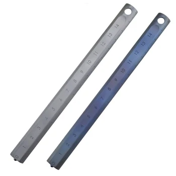 

EDC Titanium Alloy Ruler 165mm High Precision Metal Drawing Measuring Ruler Camping Equipment Portable Outdoor Defense Tool
