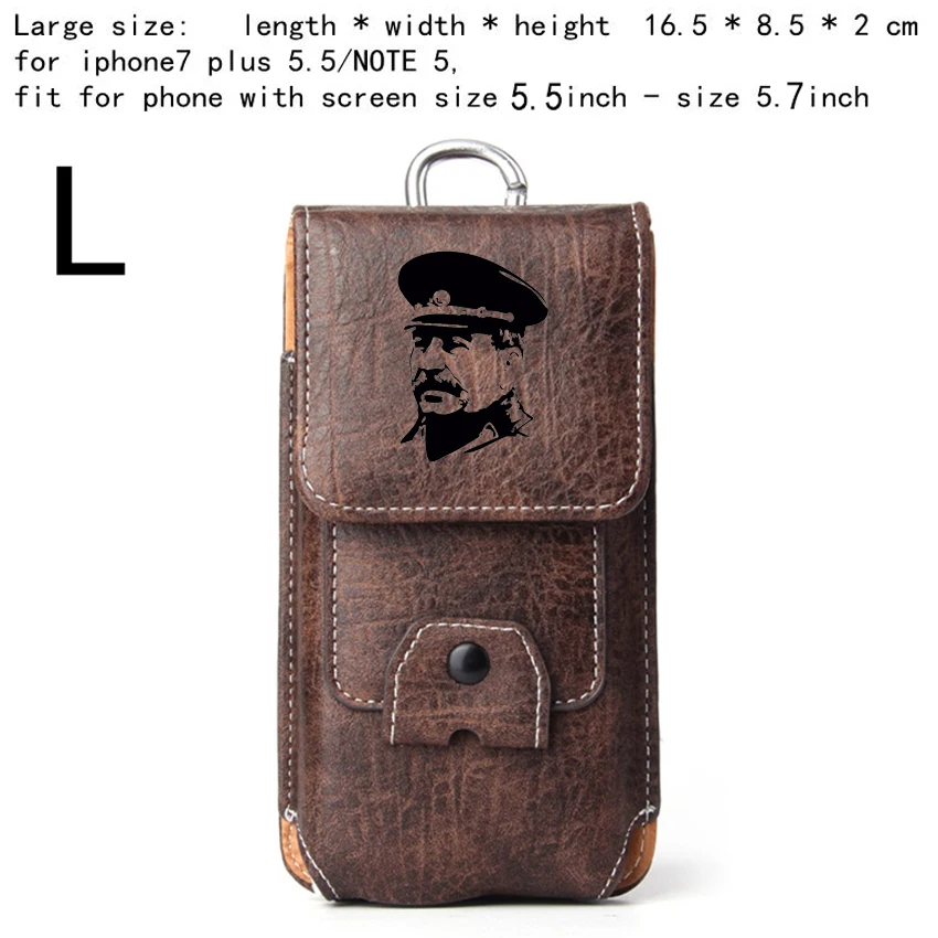 Поясная Сумка мужская лидер СССР Сталин не было такого дерьма со мной поясная сумка для iphone чехол для redmi 5 plus телефон поясная сумка - Цвет: Stalin 2